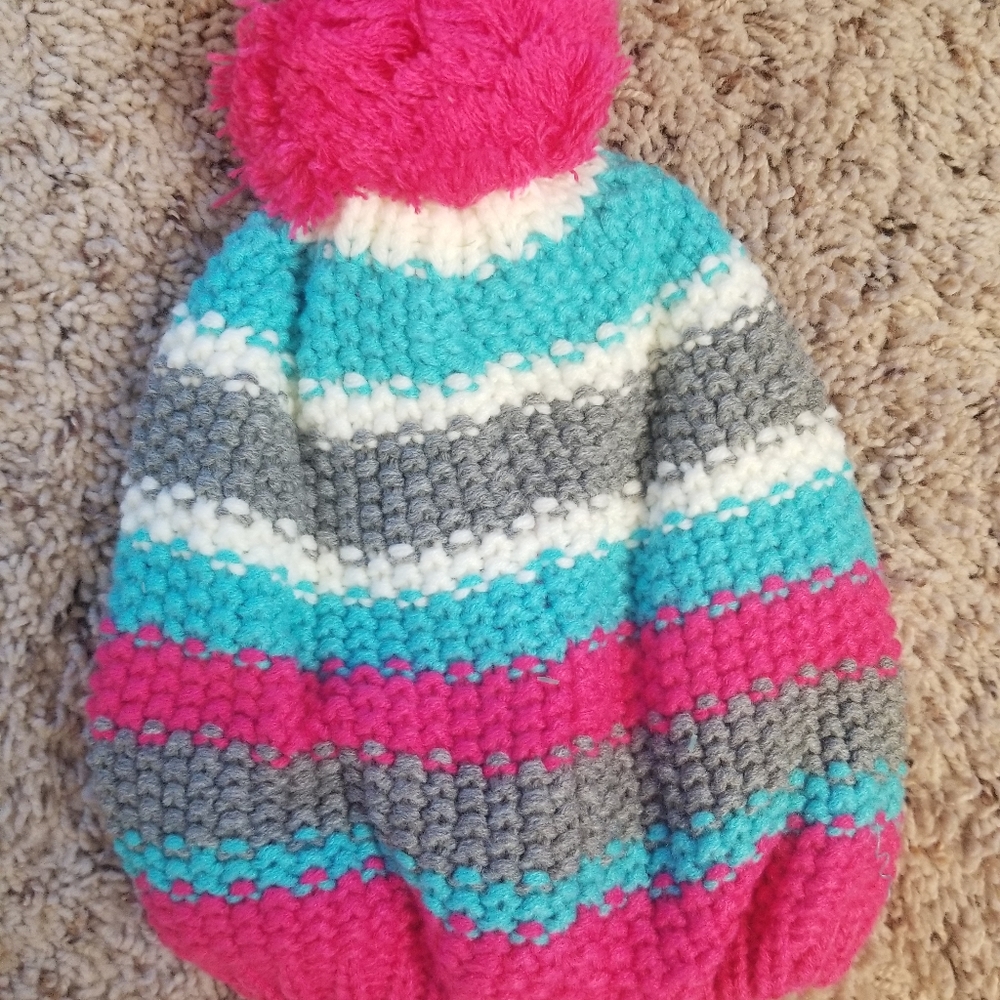 Striped Beanie